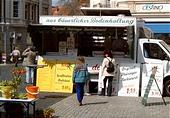 Marktstand in Gotha